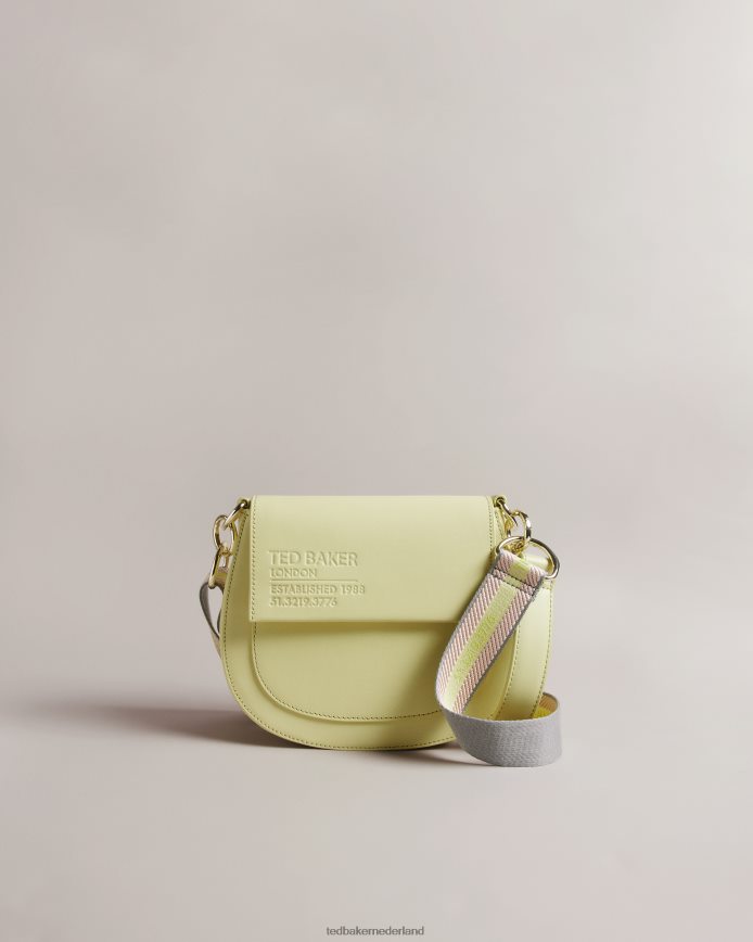 Ted Baker Crossbodytas met geweven webbing-logo van het Darcell-merk lichtgroen Tassen vrouwen 6R02N706 Ted Baker Crossbodytas met geweven webbing-logo van het Darcell-merk lichtgroen Tassen vrouwen 6R02N706